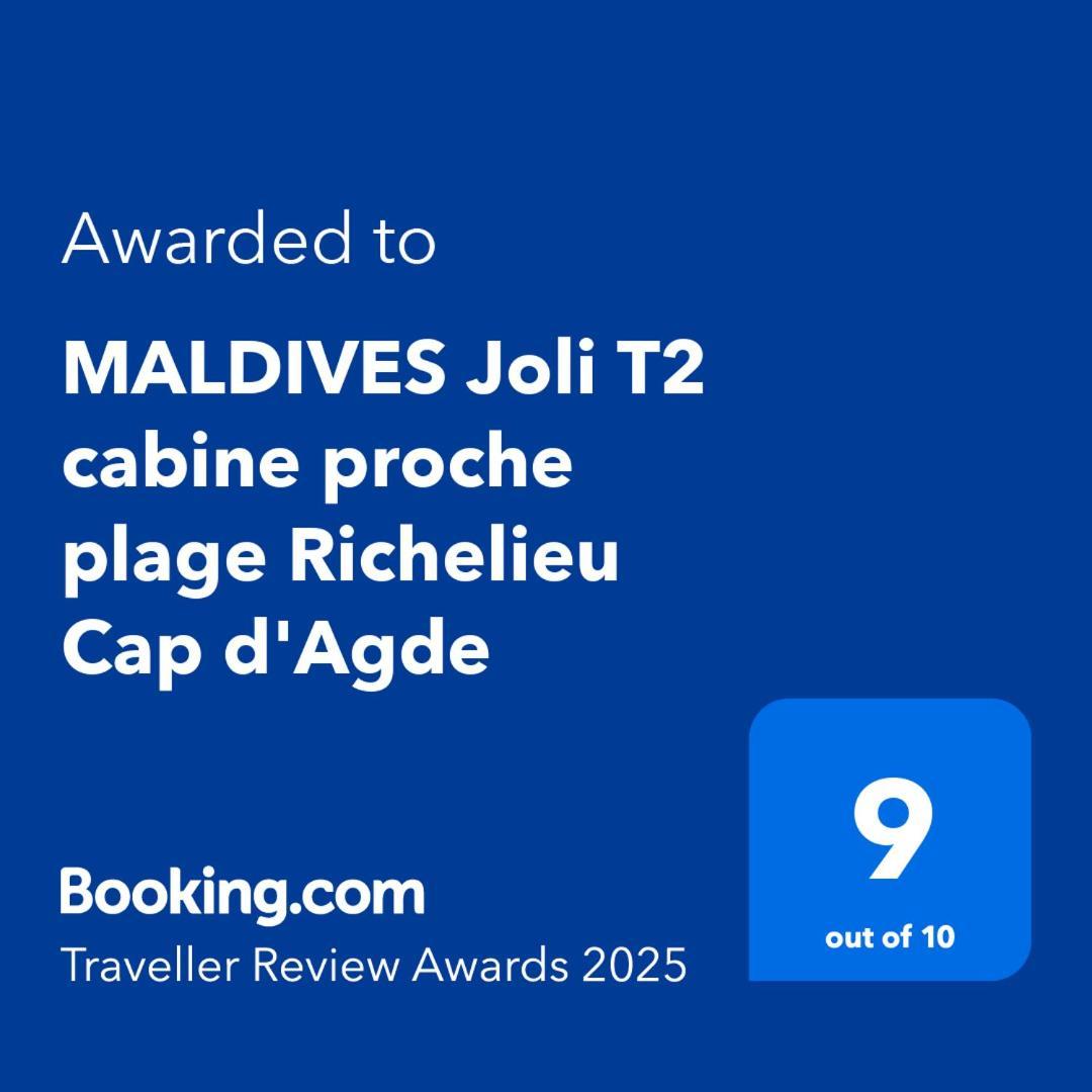 Maldives Joli T2 Cabine Proche Plage Richelieu Cap D'Агд Экстерьер фото
